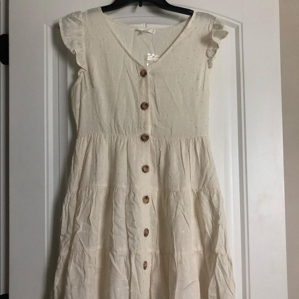 Off White Dress